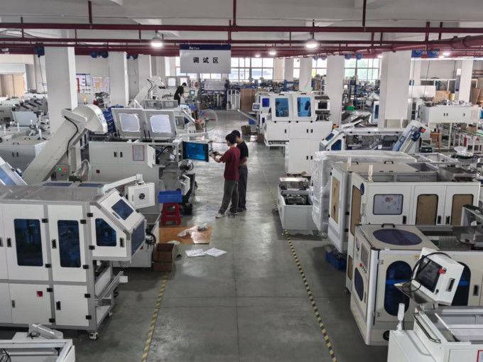 Dongguan Anxiang Intelligence Equipment Co., Ltd productielijn van de fabrikant