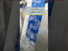High speed visuele telmachine voor het verpakken van siliconen tepels