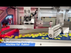Verpakkingsmachine voor siliconenrubber met visuele telling